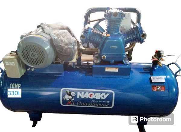 Máy nén khí NAGAKY chạy dây đai NA-100300 10.0HP/380V